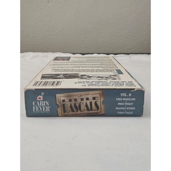The Little Rascals VHS Vol. 6 Mike Fright, Washee Ironee, Fishy Tales - Picture 5 of 6